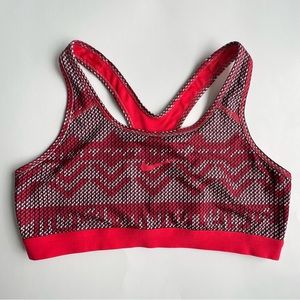 Women’s red sports bra- Nike